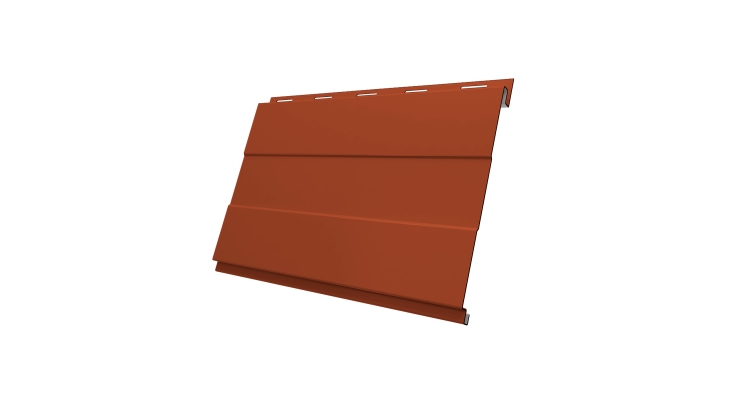Вертикаль 0,2 prof 0.45 PE с пленкой RAL 8004 терракота