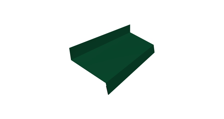 Отлив простой 50 0,45 Drap RAL 6005 зеленый мох (2м)