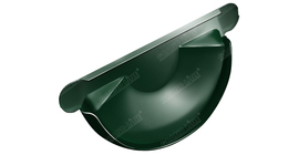 Заглушка торцевая универсальная Grand Line PU 125 мм RAL 6005 зеленый мох