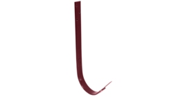 Крюк длинный Grand Line 125 мм PU RAL 3005 красное вино