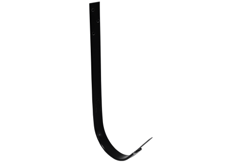 Крюк длинный Grand Line 125 мм PU RAL 9005 черный