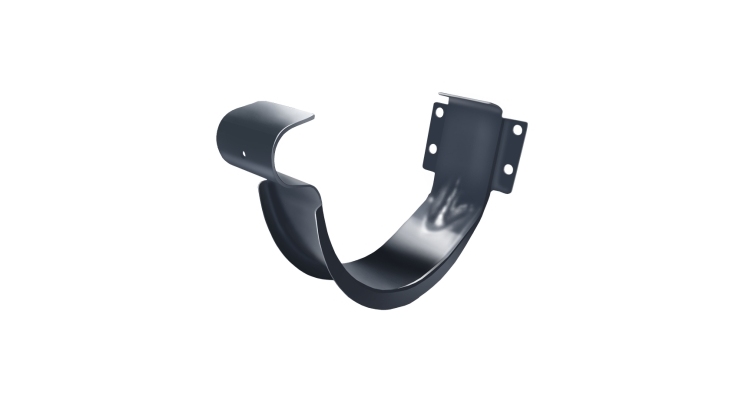 Крюк короткий Grand Line 125 мм PU RAL 7024 мокрый асфальт