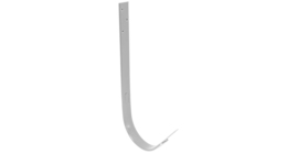 Крюк длинный Grand Line PU 150 мм RAL 9003 сигнальный белый