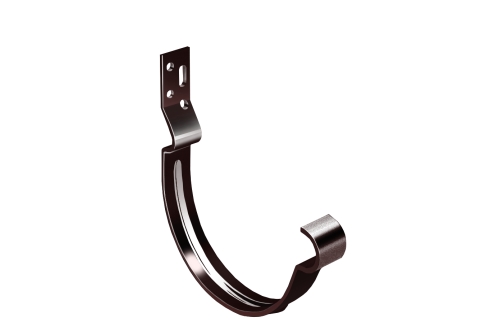 Крюк короткий полоса Grand Line PU 150 мм RAL 8017 шоколад