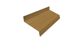 Отлив простой 50 0,45 Print Elite Honey Wood TwinColor (2м)