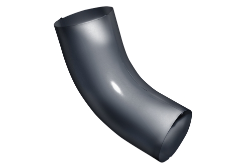 Колено 60 град Grand Line PU 100 мм RAL 7024 мокрый асфальт