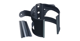 Кронштейн трубы Grand Line PU на дерево 100мм RAL 7024 мокрый асфальт