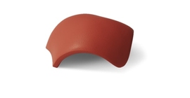 Вальмовая черепица без зажимов Braas вишня