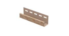 Планка J-trim Стоун-хаус Камень Золотистый