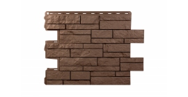 Панель Камень Шотландия, Терракотовый ЭКО АП 0,680*0,560мм (уп-ка 16 шт.)