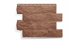 Панель Туф (терракотовый) ЭКО АП 0,680 х 0,560м (уп-ка 16 шт.)