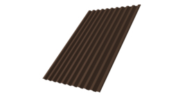 Профнастил С21R 0.45 Drap TX RAL 8017 шоколад