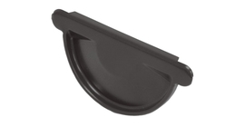 Заглушка торцевая универсальная 125 мм PU Мatt RR 32 темно-коричневый