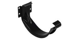 Крюк короткий 125 мм PU Мatt RAL 9005 черный