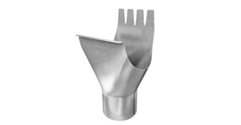 Воронка GL ZN 125/90 мм Zn цинк