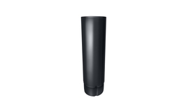 Труба круглая GL PE 90 мм 3 м RAL 7024 мокрый асфальт