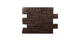 Панель Камень Шотландия, Коричневый ЭКО АП 0,680*0,560 мм (уп-ка 16 шт.)