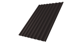 Профнастил С20R 0,5 Drap RAL 9005 черный