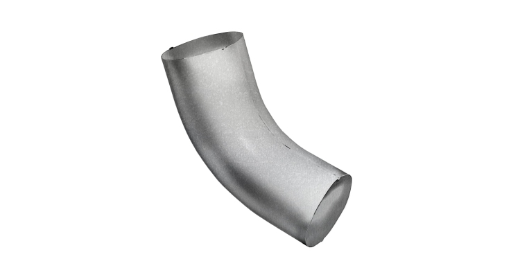 Колено 60 град GL ZN 90 мм Zn цинк