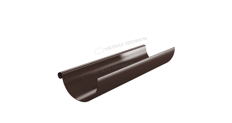 Желоб водосточный Металл Профиль Foramina PUR D150х3000 RAL 8017