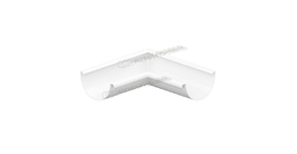 Угол желоба внутренний Металл Профиль Foramina PUR D150 RAL 9010