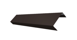 Ламель лицевая 50 забора жалюзи Texas 0.5 PurLite Matt с пленкой RR 32 темно-коричневый