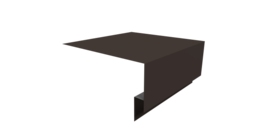 Планка околооконная сложная Экобрус Grand Line 200х75х25 0,5 Satin Matt RR 32 темно-коричневый (2м)