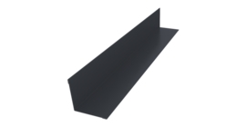 Угол внутренний 50х50 0,45 Drap TwinColor RAL 7024 мокрый асфальт (2м)