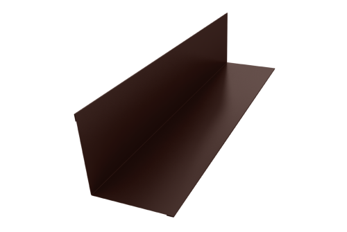 Угол внутренний 110х110 0,45 Drap TX RAL 8017 шоколад (2м)