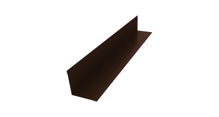 Угол внутренний 30х30 0,5 Satin Matt RAL 8017 шоколад (2м)