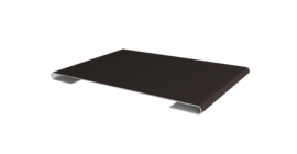 Планка стыковочная 0,45 PE с пленкой RR 32 темно-коричневый (2м)