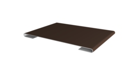 Планка стыковочная 0,45 Drap TX RAL 8017 шоколад (2м)