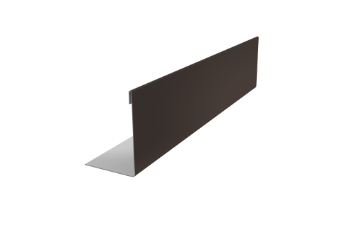 Нащельник 125 Texas 25х35 0,5 Drap TX RR 32 темно-коричневый (L1,5)