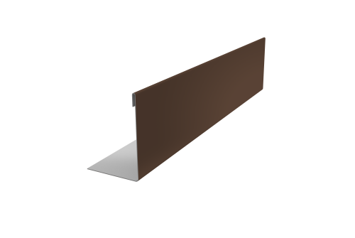 Нащельник 150 Texas 25х35 0,5 Satin Matt RAL 8017 шоколад (L1,5)