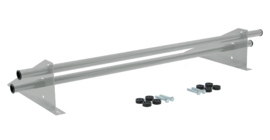 Снегозадержатель трубчатый универсальный Optima RAL 9006 1м